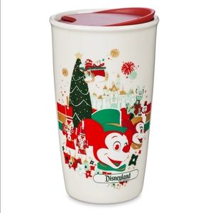 🆕️ DISNEYLAND HOLIDAY STARBUCKS CERAMIC TRAVEL TUMBLER